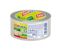 Nastro adesivo Tesapack Eco - ultra strong ecoLogo - 5 cm x 66 m - trasparente - Tesa