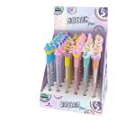 Box penne cancellabili - 4 expo da banco - fantasie assortite - Lebez - conf. 144 pezzi