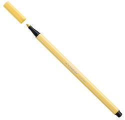 Pennarello Pen 68 - giallo chiaro - 23 - Stabilo