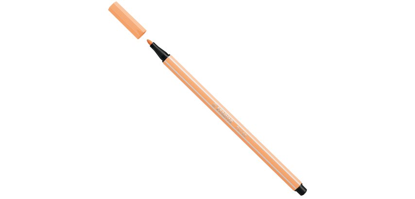 Pennarello Pen 68 - arancione pastello - 25 - Stabilo