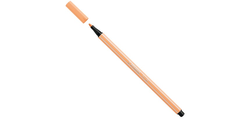 Pennarello Pen 68 - arancione pastello - 25 - Stabilo