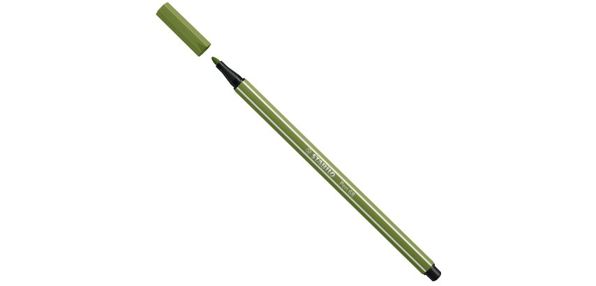 Pennarello Pen 68 - verde mimetico - 35 - Stabilo