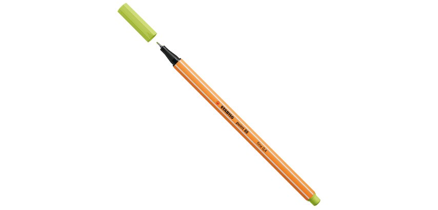 Fineliner Point 88 - tratto 0,4 mm - lime 14 - Stabilo