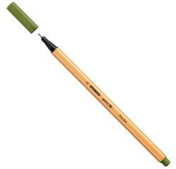 Fineliner Point 88 - tratto 0,4 mm - verde mimetico 35 - Stabilo