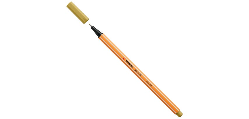 Fineliner Point 88 - tratto 0,4 mm - cachi 66 - Stabilo