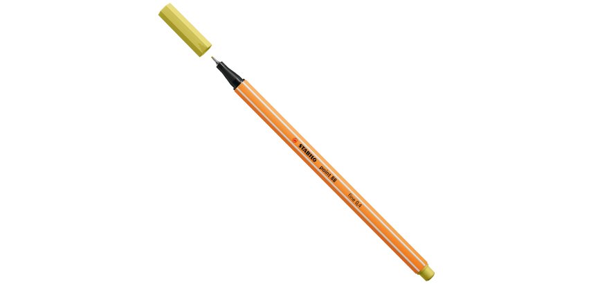 Fineliner Point 88 - tratto 0,4 mm - senape 67 - Stabilo