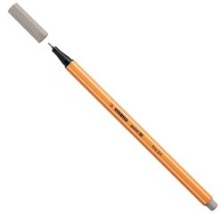 Fineliner Point 88 - tratto 0,4 mm - grigio caldo 93 - Stabilo