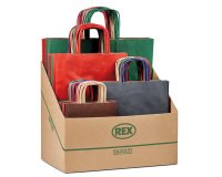 Shopper Allegra - formati assortiti - colori scuri - Rex Sadoch - expo 100 pezzi