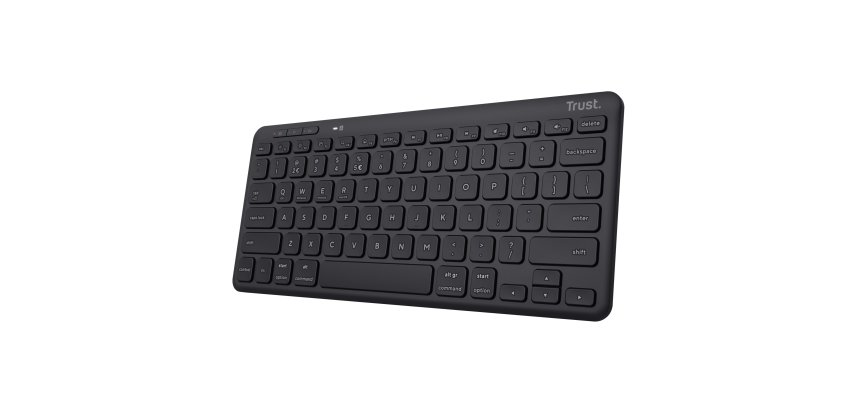Trust Lyra keyboard Universal RF Wireless + Bluetooth QWERTY Italian Black