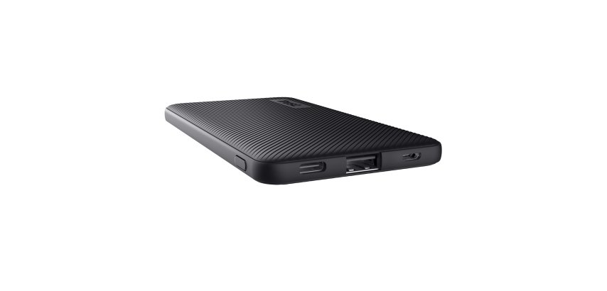 Powerbank Primo - ultrasottile - da 5.000 mAh - nero - Trust