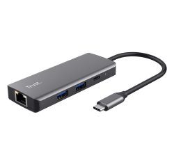 Trust Dalyx USB Type-C 1000 Mbit/s Silver