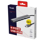 Trust Halyx USB 3.2 Gen 1 (3.1 Gen 1) Type-A 5 Mbit/s Grey