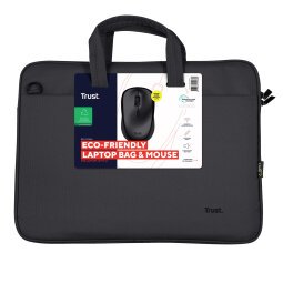 Borsa per laptop Bologna - con mouse - 16 '' - nero - Trust