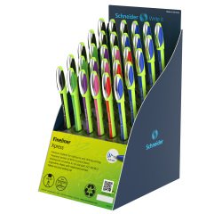 Fineliner premium Xpress 08 - colori assortiti - Schneider - expo 30 pezzi