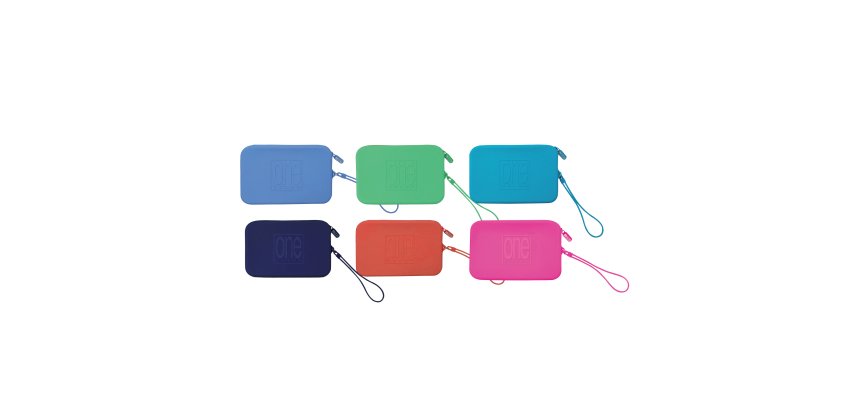 Astuccio One Summer Flat - 19 x 12 x 2 cm - silicone - Blasetti