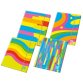 Cartellina Fantafluo One Color - 3 lembi - con elastico - diametro 1,2 cm - 26 x 35 cm - Blasetti