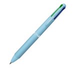 Penna a sfera scatto multifunzione 4 Multi - colori pastello assortiti - Osama - expo 48 pezzi