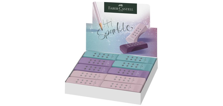 Gomma RollOn Sparkle - colori assortiti - Faber-Castell