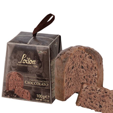 Panettoncino Cioccolato - Linea Mignon - in astuccio - cioccolato - 100 gr - Loison