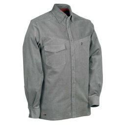 Camicia da lavoro Cofra Bahia, grigio