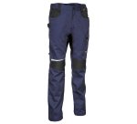 Pantalone Cofra Skiahos, blu navy/nero