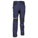 Pantalone Cofra Skiahos, blu navy/nero