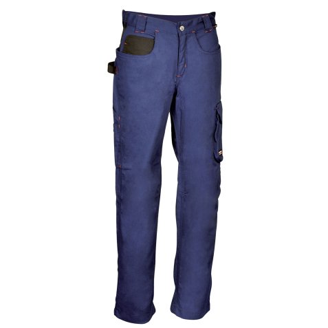 Pantalone da donna Cofra Walklander, blu navy/nero