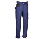 Pantalone da donna Cofra Walklander, blu navy/nero