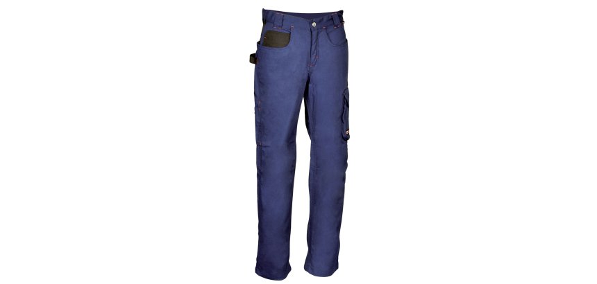 Pantalone da donna Cofra Walklander, blu navy/nero