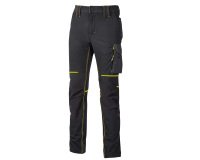 Pantalone da donna U-Power World, grigio/giallo