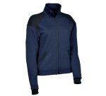 Felpa donna Carolina - taglia L - blu navy/nero - Cofra