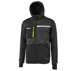 Felpa U-Power Galaxy, nero/giallo