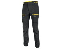 Pantalone U-Power Horizon, nero/giallo