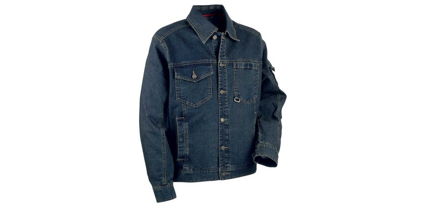 Giacca di jeans Cofra Basel, blu navy