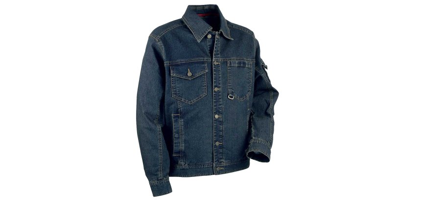 Giacca di jeans Cofra Basel, blu navy