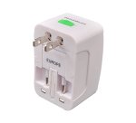 Adattatore da viaggio universale - bianco - MKC Melchioni