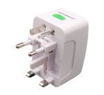 Adattatore da viaggio universale - bianco - MKC Melchioni