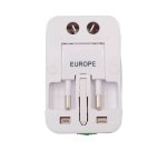 Adattatore da viaggio universale - bianco - MKC Melchioni