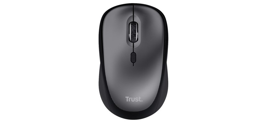 Mouse wireless Yvi+ - silenzioso - nero - Trust