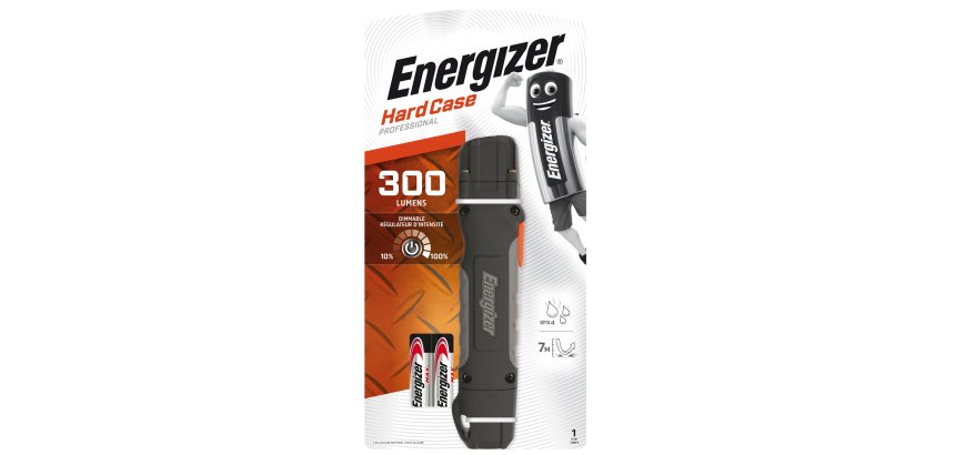 Torcia Hardcase Professional 2AA - Energizer