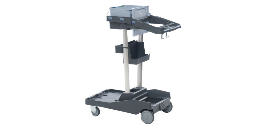 Carrello per pulizie professionali VoleoPro Standard - 92 x 51,5 x 112,5 cm - Vileda