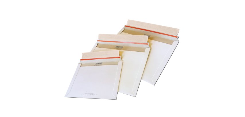 Sacchetti e-commerce packST - 17 x 24,5 x 6 cm - cartone teso  - bianco - Blasetti - conf. 20 pezzi