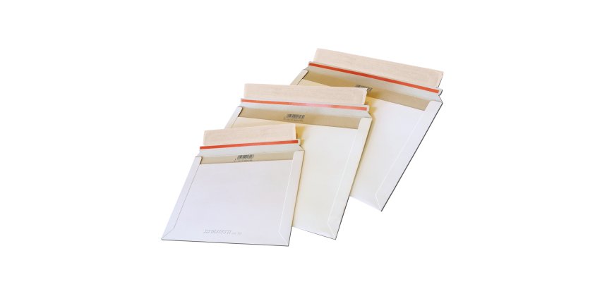 Sacchetti e-commerce packST - 17 x 24,5 x 6 cm - cartone teso  - bianco - Blasetti - conf. 20 pezzi