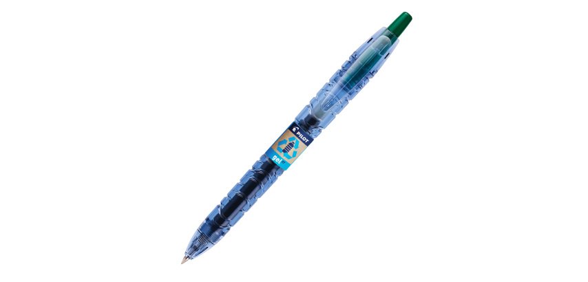 Roller gel a scatto B2P - punta 0,7 mm - verde - Pilot