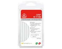 Colla termofusibile M7/100 - diametro 7 mm - lunghezza 10 cm - 70 gr - trasparente - Romeo Maestri