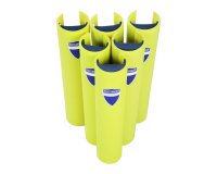 Protezione per scaffalature - per montanti larghi 70-87 mm - H 60 cm - giallo fluo - Rack Armour