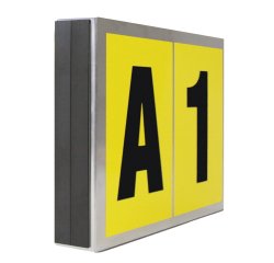 Pannello magnetico per magazzino - supporto doppio - 26 x 31,8 cm - Beaverswood