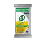 Salviette multisuperfici igienizzanti - biodegradabili - Cif - conf. 100 pezzi