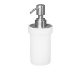 Dispenser sapone - da banco - PVC - bianco - Laminart