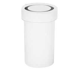 Porta spazzolino - PVC - bianco - Laminart